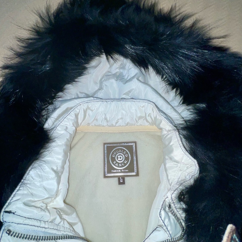 Double D Ranch Western Olla Jacket - Cream and Black - Picture 6 of 8